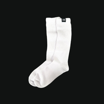 WHITE SLOUCH SOCK